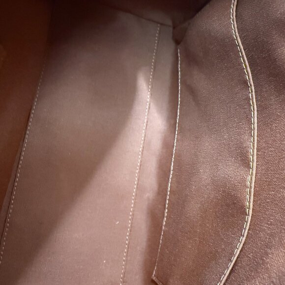 Rowan Satchel Bag In Signature Canvas with Black Leather Stripe - Picture 11 of 12